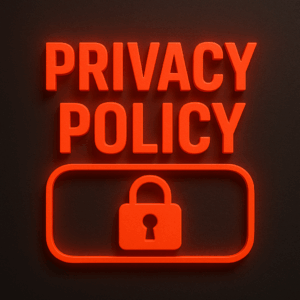 privacy policy icon with padlock